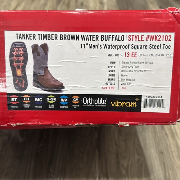 Justin Steel Toe Work Boot - Picture 10 of 10